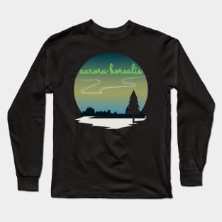 Aurora Borealis Long Sleeve T-Shirt